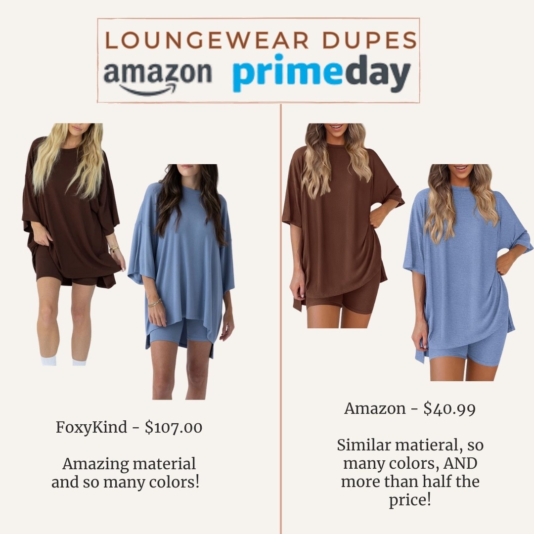 Some dupes for my favorite loungewear sets if you are looking for something more affordable! Both are amazing though! 

#LTKHome #LTKSaleAlert #LTKActive