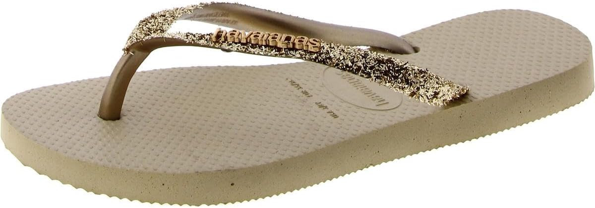 Havaianas Girl's Slim Glitter II (Toddler/Little Kid/Big Kid) | Amazon (US)