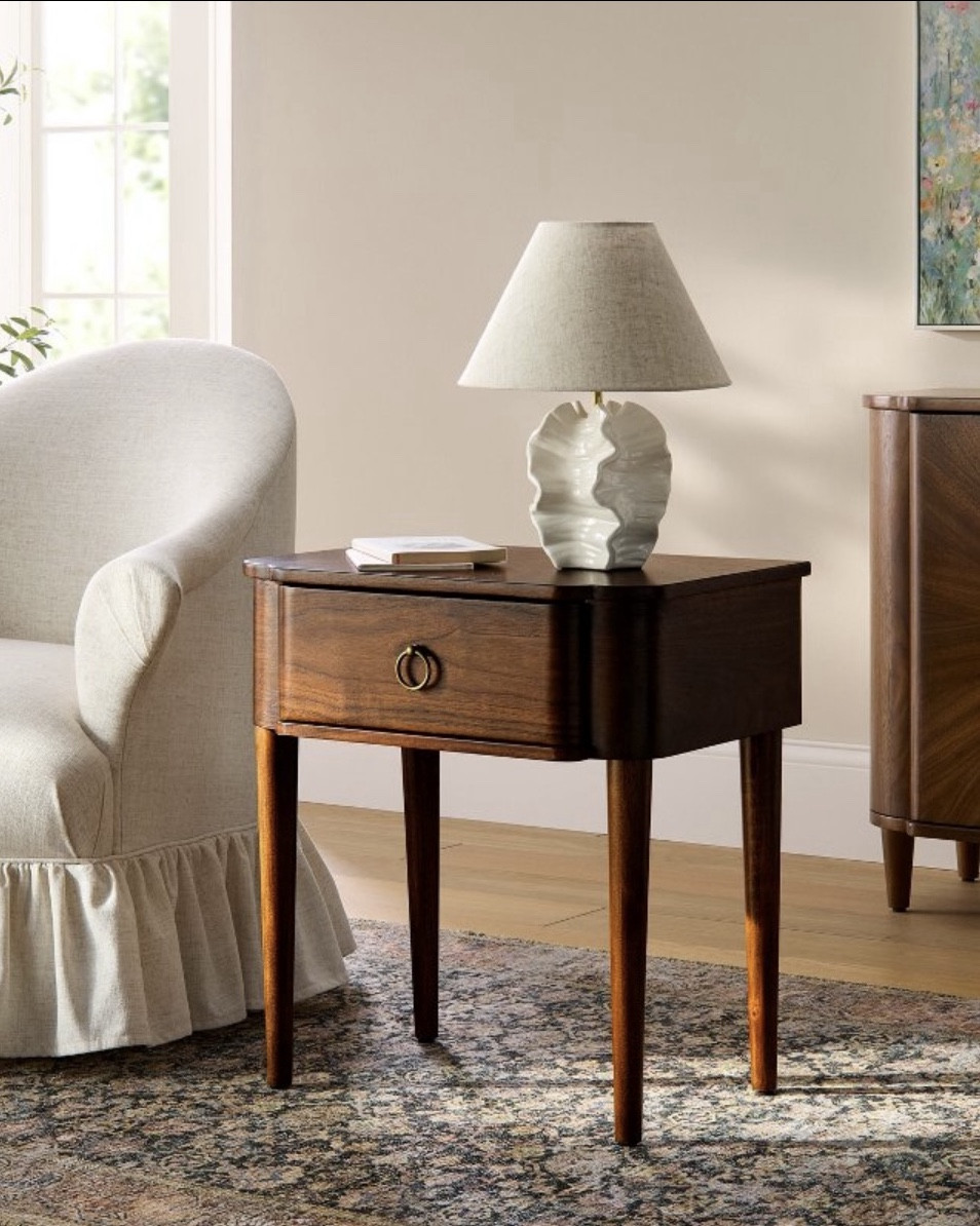 This solid wood accent table from Target is just perfection. It’s beautiful! Heavy, high quality and gorgeous wood color.

#LTKSaleAlert #LTKdayinmylife #LTKHome