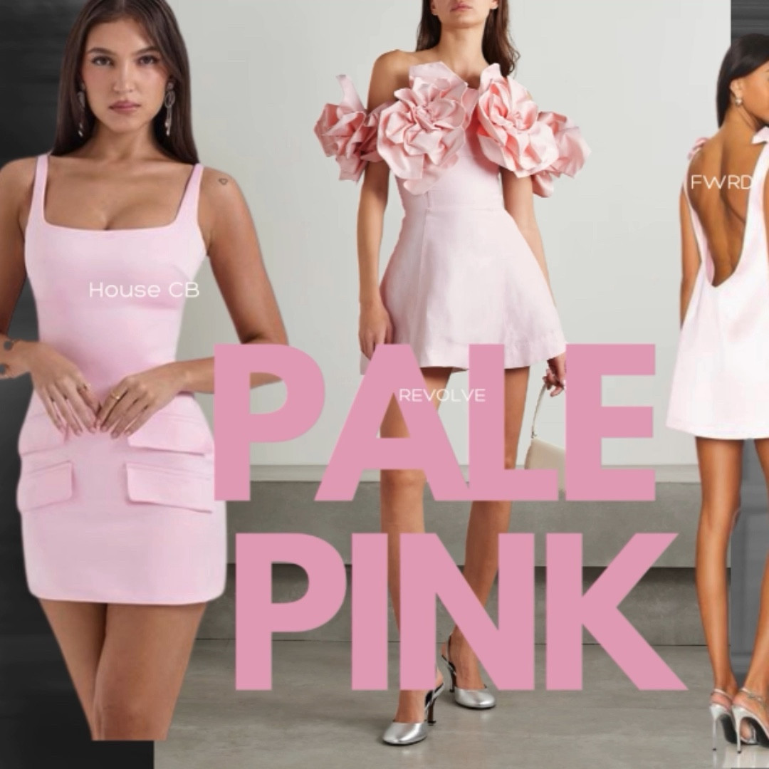 Ballerina pink is all over the runway, AGAIN, #springrunway #spring2026 #palepink #pinkdresses #pinktops