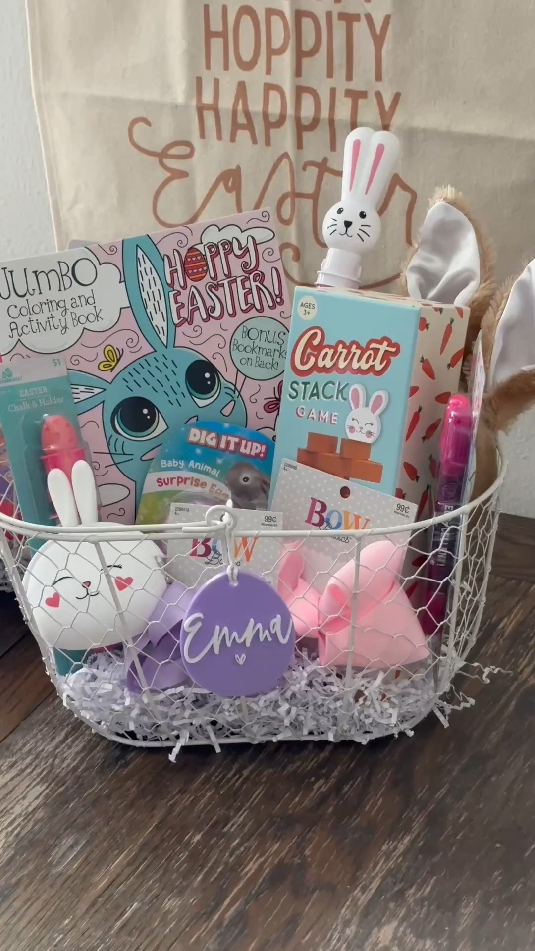 The cutest Easter basket tags! They come in over 20 acrylic colors and you can personalize with any name! 🐰

#LTKWatchNow #LTKSeasonal #LTKKids