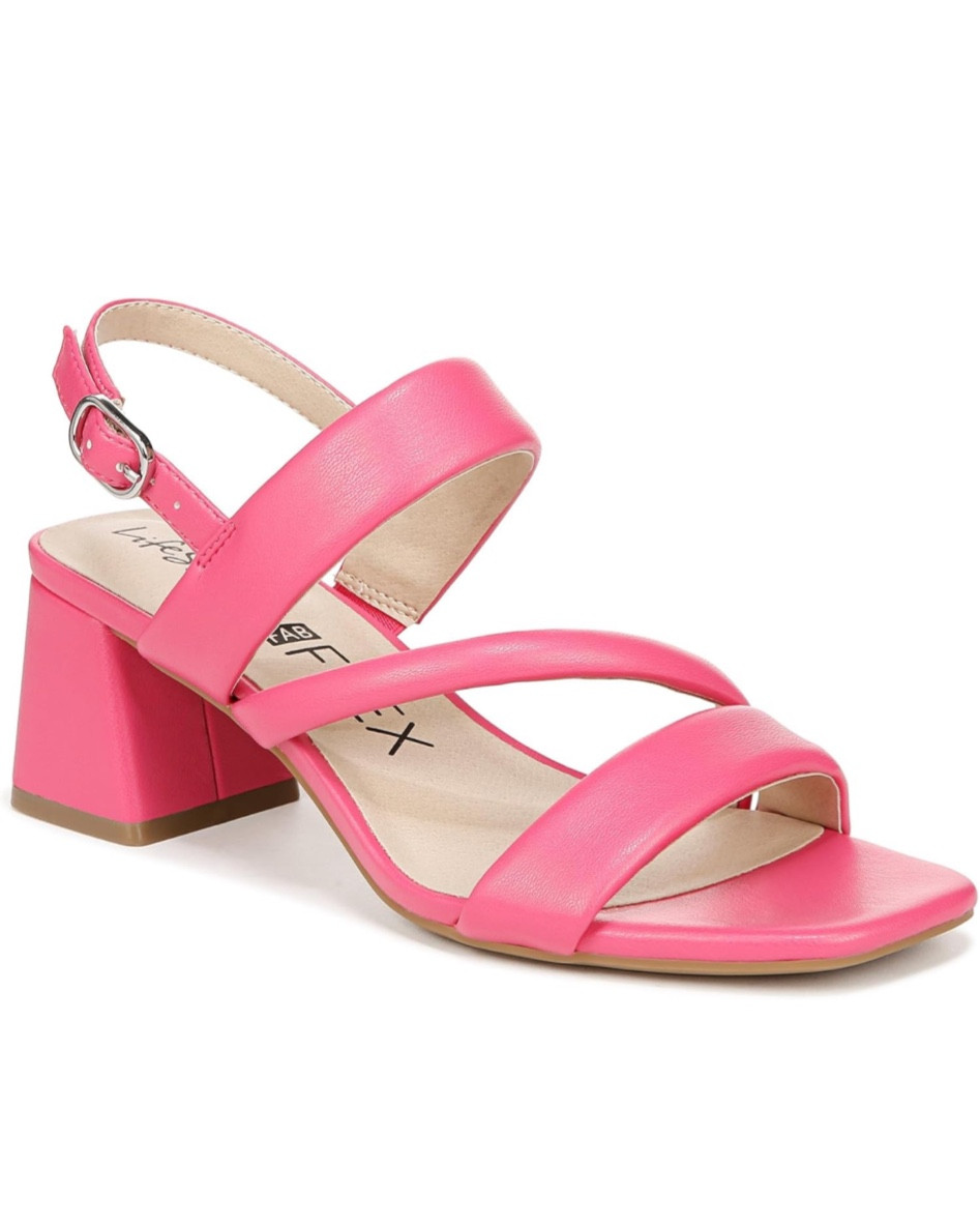THE sandal built for comfort with a special pad for cushion + comfy. Office comfy at its finest!!

#LTKworkwear #LTKfindsunder50 #LTKstyletip