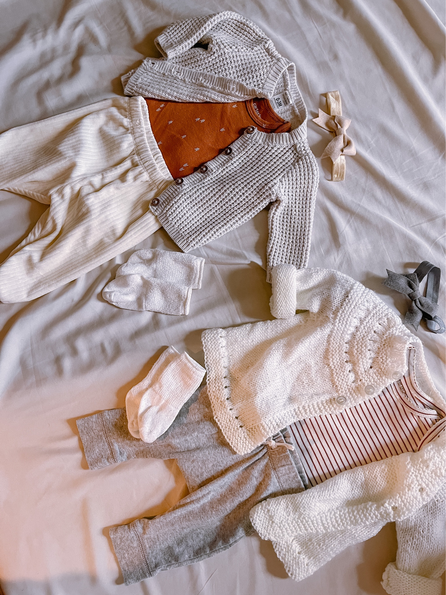 Looks secured for the girls’ shoot 👶🏽 👶🏽







#twinfits #twinoutfits #twingirls #neutralfit #neutralbaby #neutralbabyclothes

#LTKbump #LTKbaby #LTKunder50