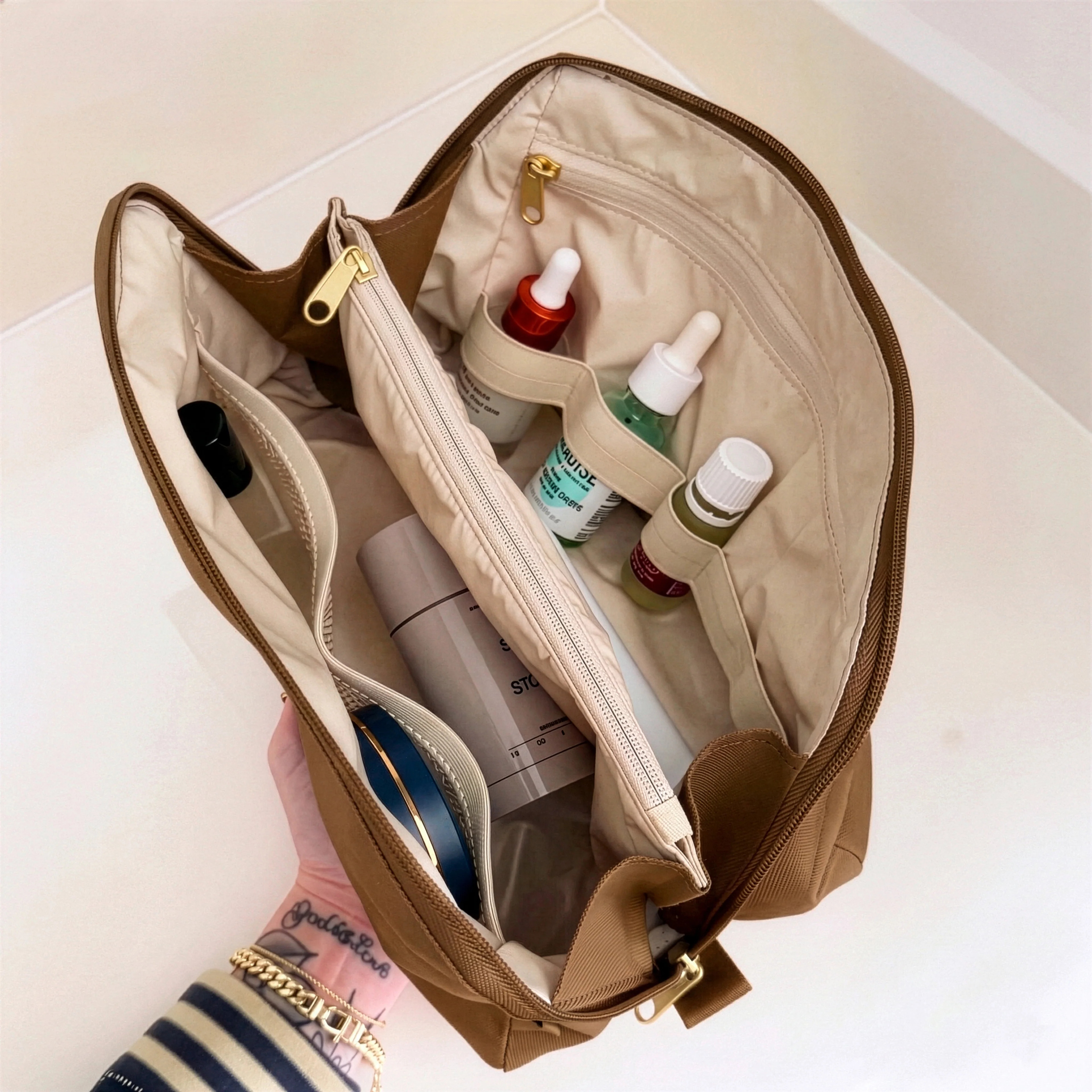 Toiletry Bag - Machine Washable & Travel-Friendly | Canvelle