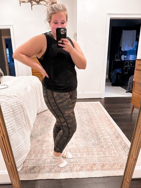 Post workout selfie from Jamie showing her linc activewear! She’s in L in leggings and matching sports bra! Code: SIMPLY15 for 15% off 
Tank is amazon she’s in a XL

#LTKfit #LTKsalealert #LTKSeasonal