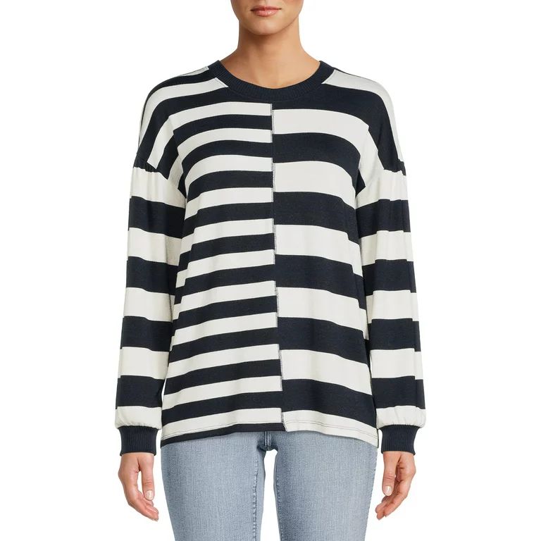 Time and Tru Women's Hacci Pullover | Walmart (US)