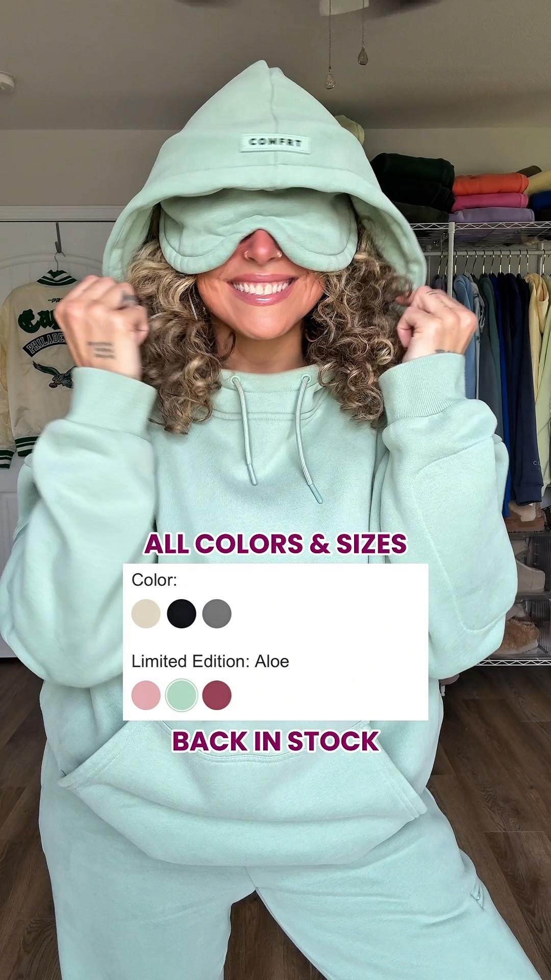 AIRPLANE MODE IS BACK … but not for long! ✈️☁️ #Comfrt 

#hoodieseason #travelset #travelessentials #traveloutft #travelstyle #travelmusthaves #cozycasual #giftideas2025 

#LTKGiftGuide #LTKMidsize #LTKTravel