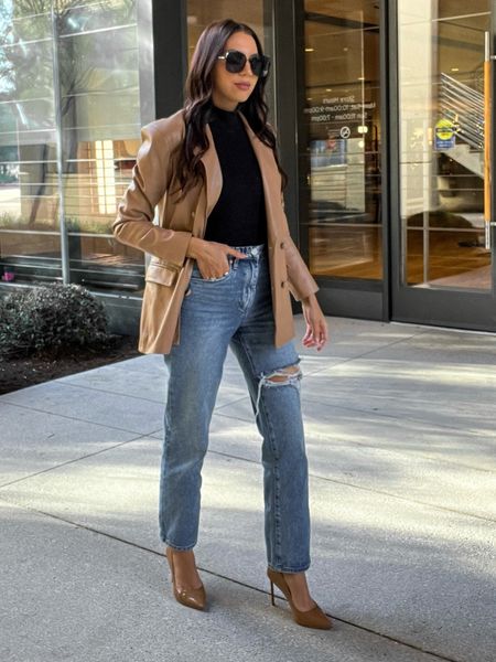 Chic and elevated jeans outfit for an everyday style - everything is from Amazon Fashion 

#LTKfindsunder100 #LTKstyletip #LTKfindsunder50