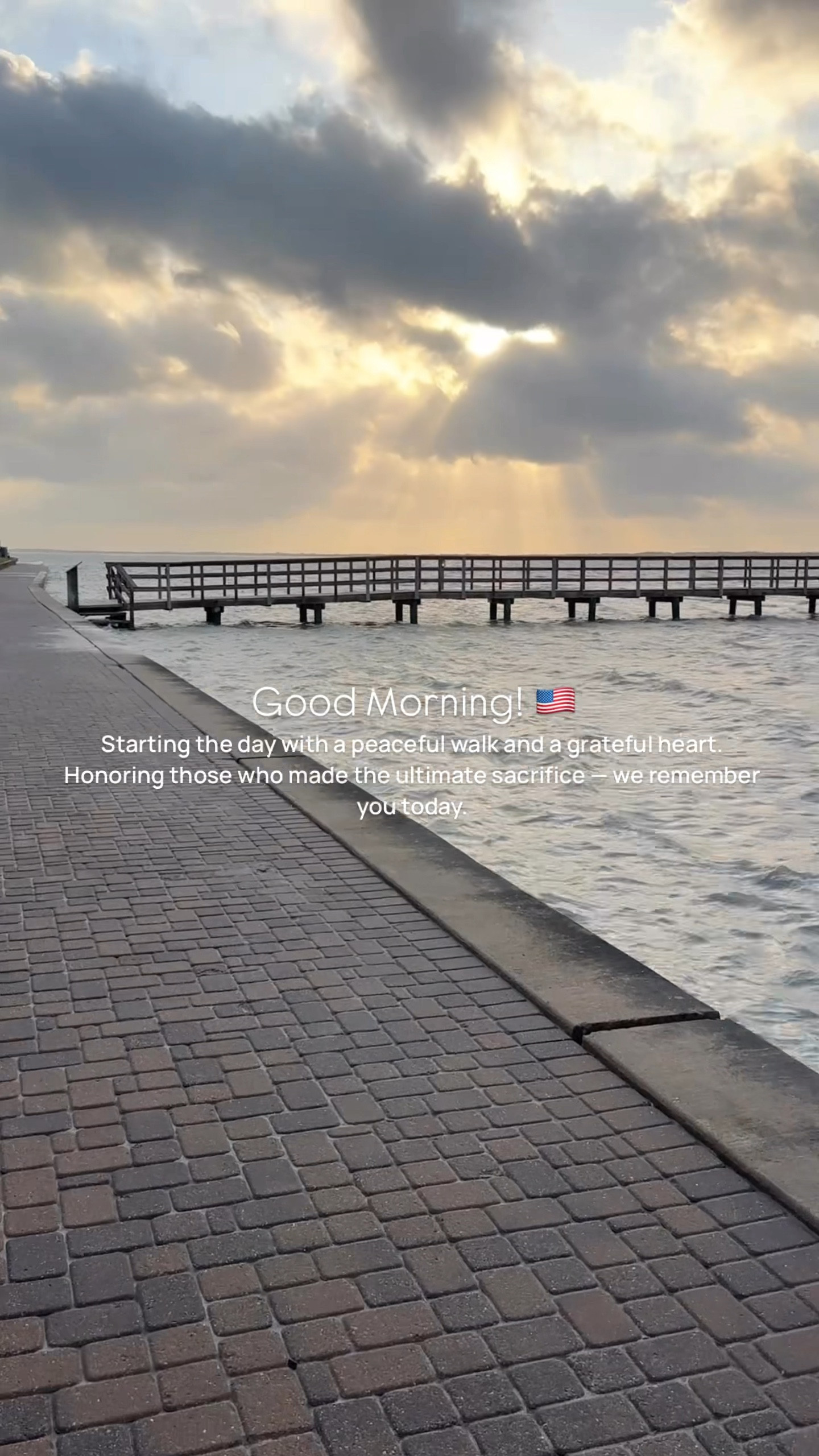 Starting the day with a peaceful walk and a grateful heart. ♥️🤍💙 Honoring those who made the ultimate sacrifice — we remember you today. …..loved seeing all the patriotic decor this morning! 

Fitness | Mom Moments | Salt Life | Memorial Day Weekend | Patriotic Home Decor 

#LTKSummerEdit #LTKHome #LTKSeasonal