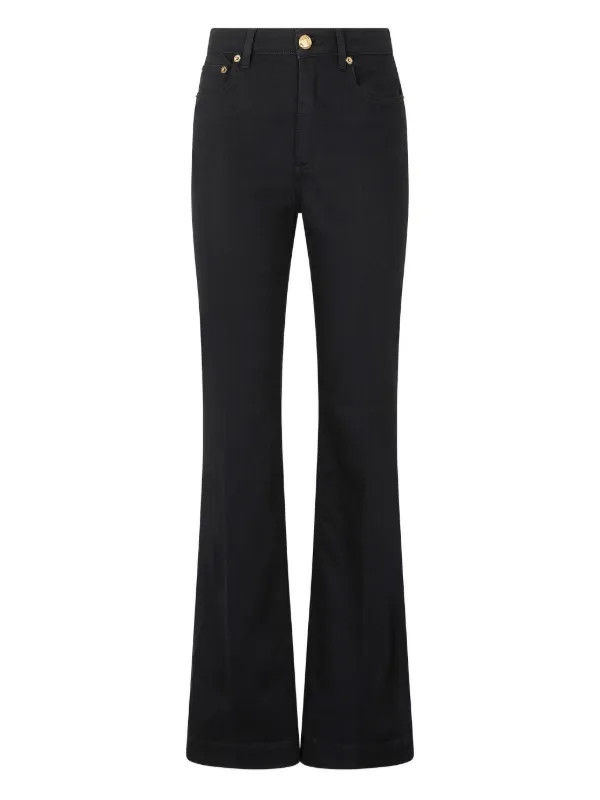 Roberto Cavalli Snake Jeans Mit Monogramm | Schwarz | FARFETCH DE | Farfetch Global