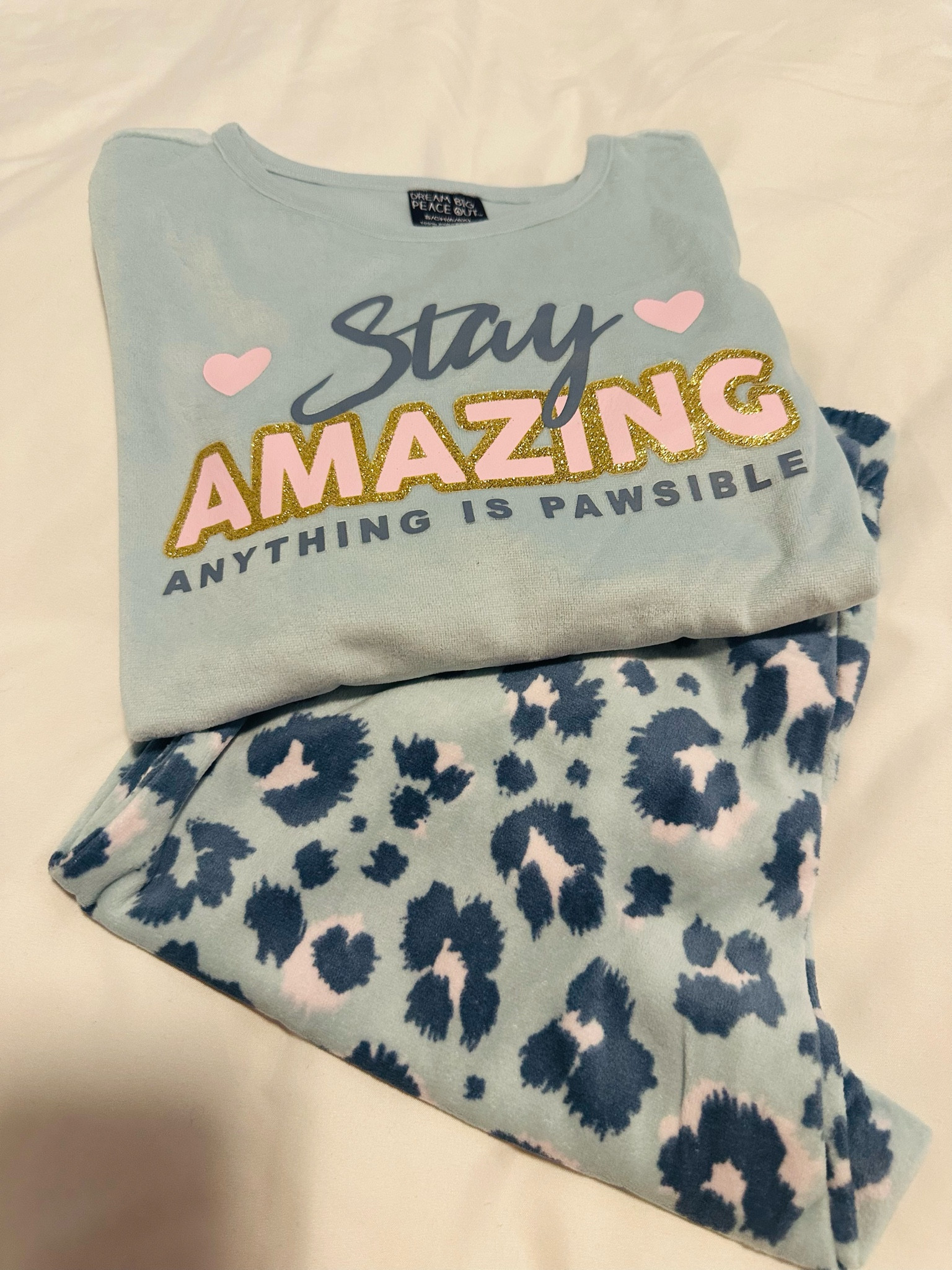 I just got these ultra soft pajamas for my daughter from Walmart.  And they come in different designs. They are fleece and perfect for winter nights 

#LTKKids
