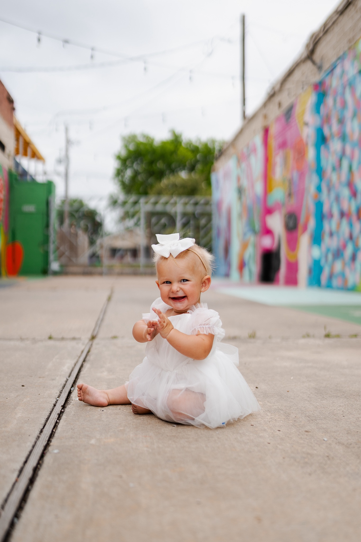 How precious is this little white tulle onesie dress?!! 🤍✨
#LTKbaby 
#LTKunder10