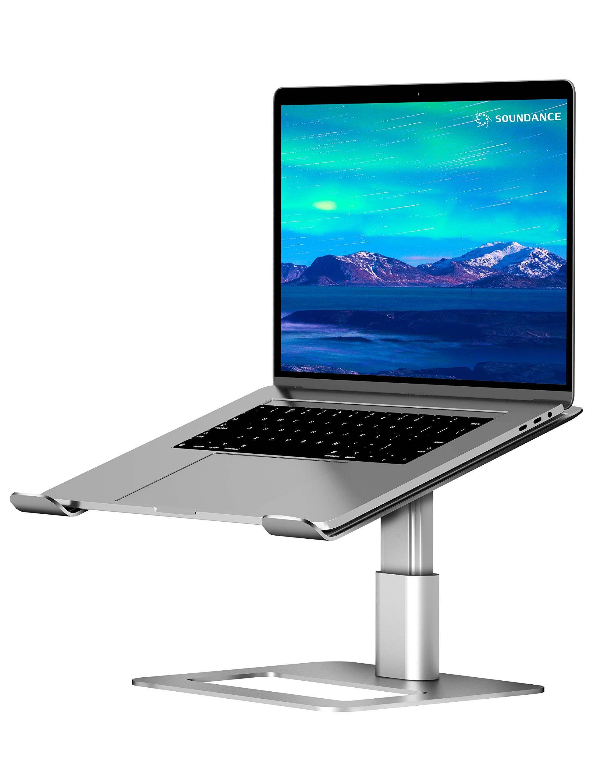 SOUNDANCE Adjustable Laptop Stand for Desk, Computer Stand, Ergonomic Laptop Riser Holder Compatible | Amazon (US)