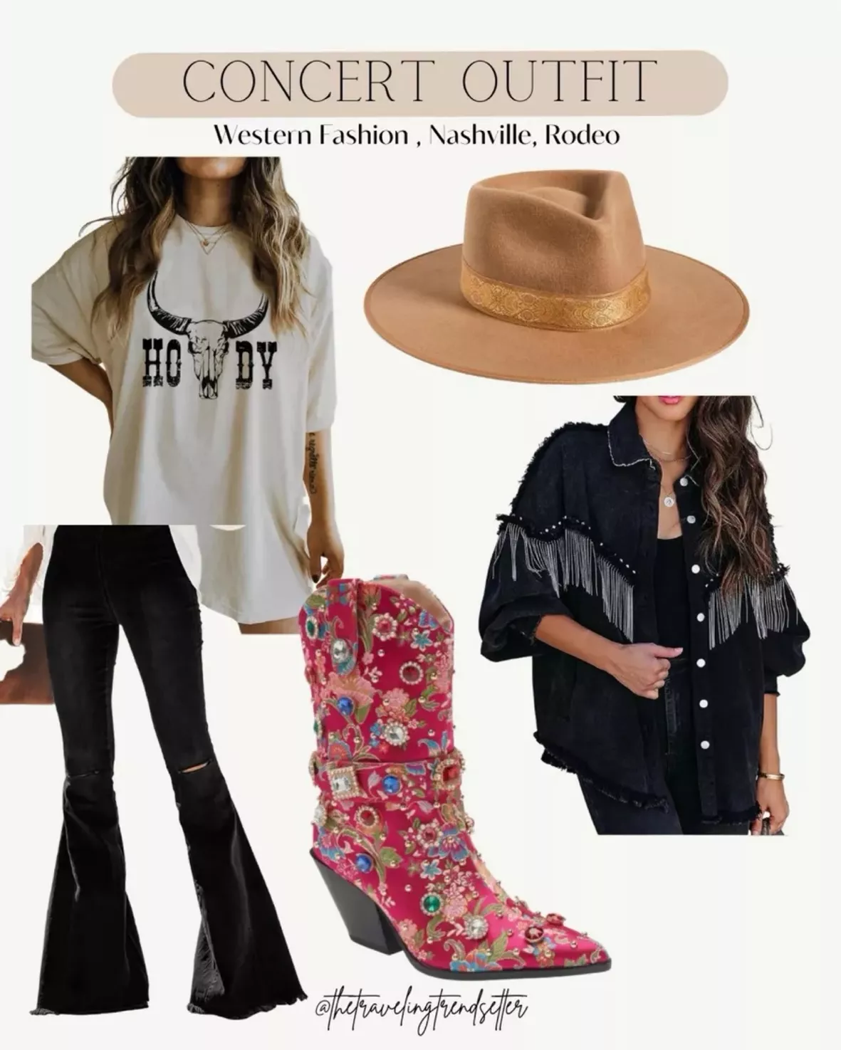 We are loving this look!  Western outfits women, Nfr outfits