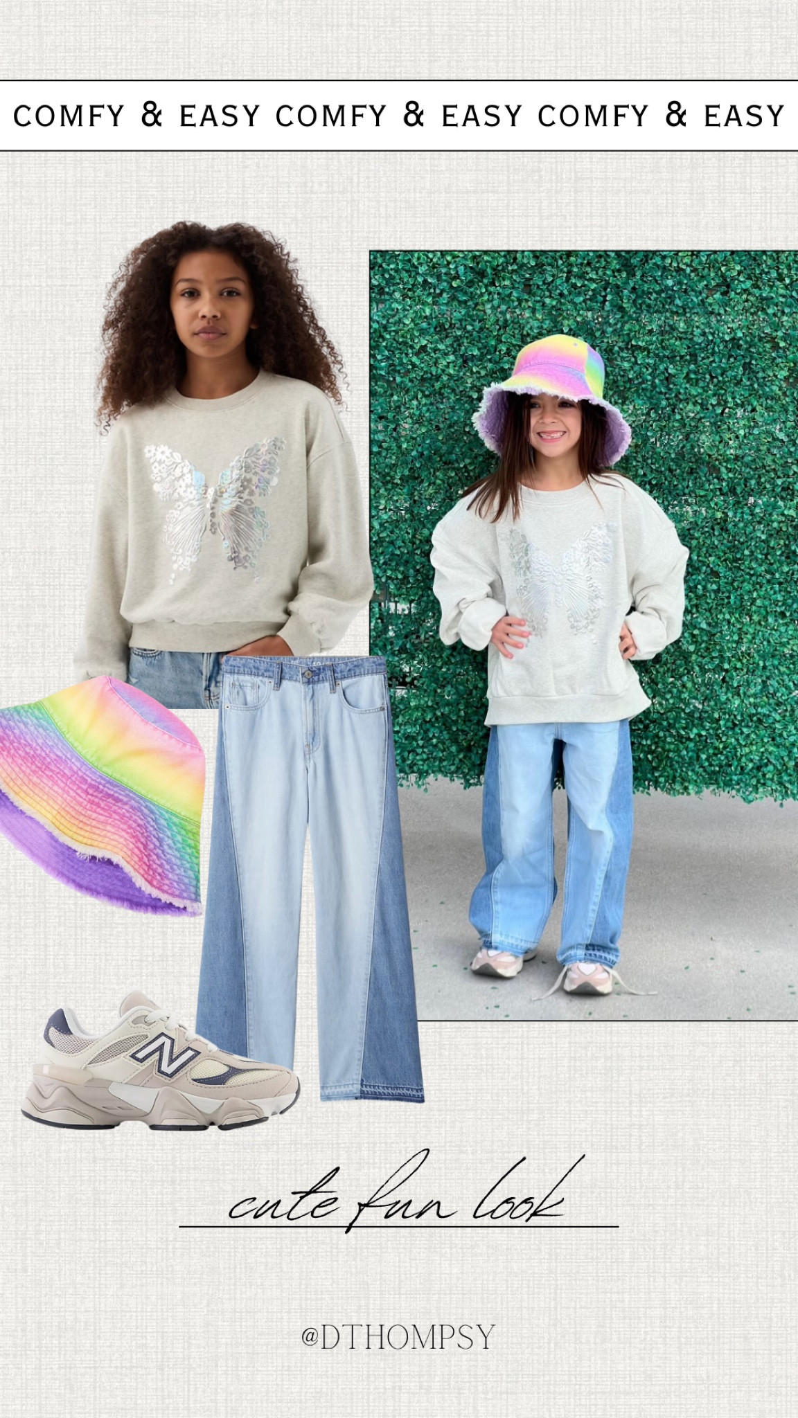OOTD (Tatum)

sweater. tap. hat. new balance. jean fashion. sale. travel. spring. 

#LTKkids #LTKstyletip #LTKsalealert