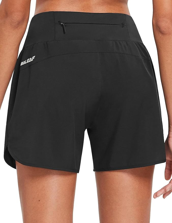 BALEAF Women's 5" Workout Shorts Gym Running Shorts Athletic with Liner High Waistband Quick Dry ... | Amazon (US)