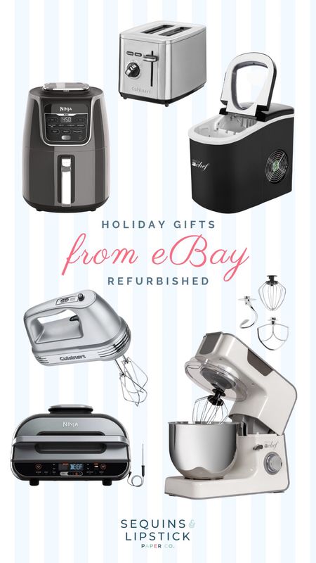 Check out all of the awesome certified refurbished products you can gift this holiday, all from eBay! Each is restored and inspected to make sure it works just like new, so you can get a great product at a more affordable price! 

#LTKhome #LTKHoliday #LTKGiftGuide