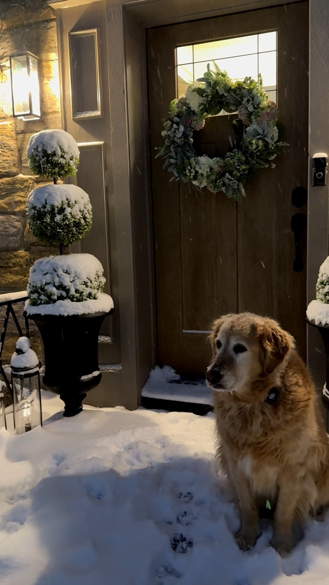 Snowy front porch...

#LTKSaleAlert #LTKSeasonal #LTKHome