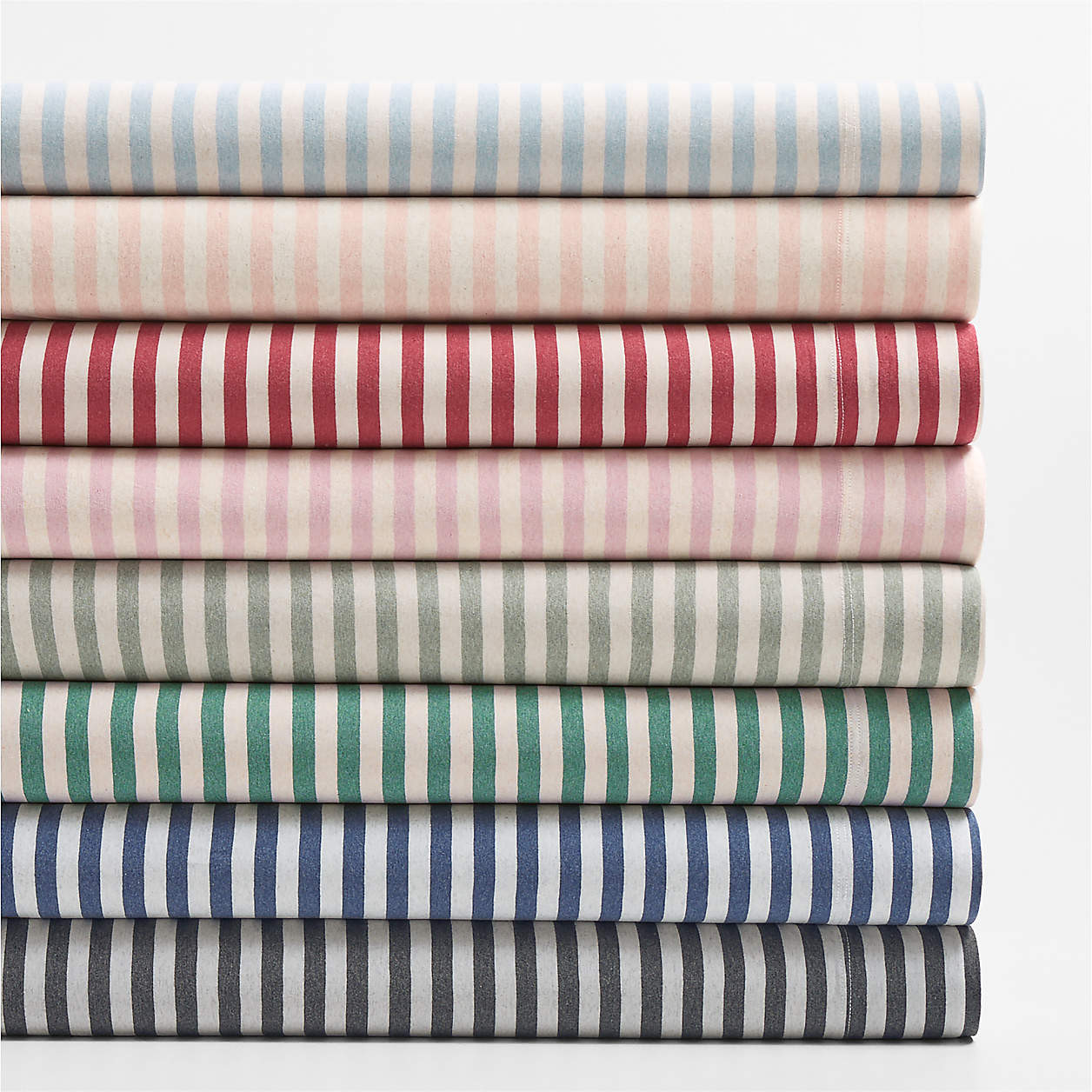 Comfy Tee Wildflower Purple Stripe 100% Organic Cotton Jersey Kids Twin Sheet Set + Reviews | Cra... | Crate & Barrel