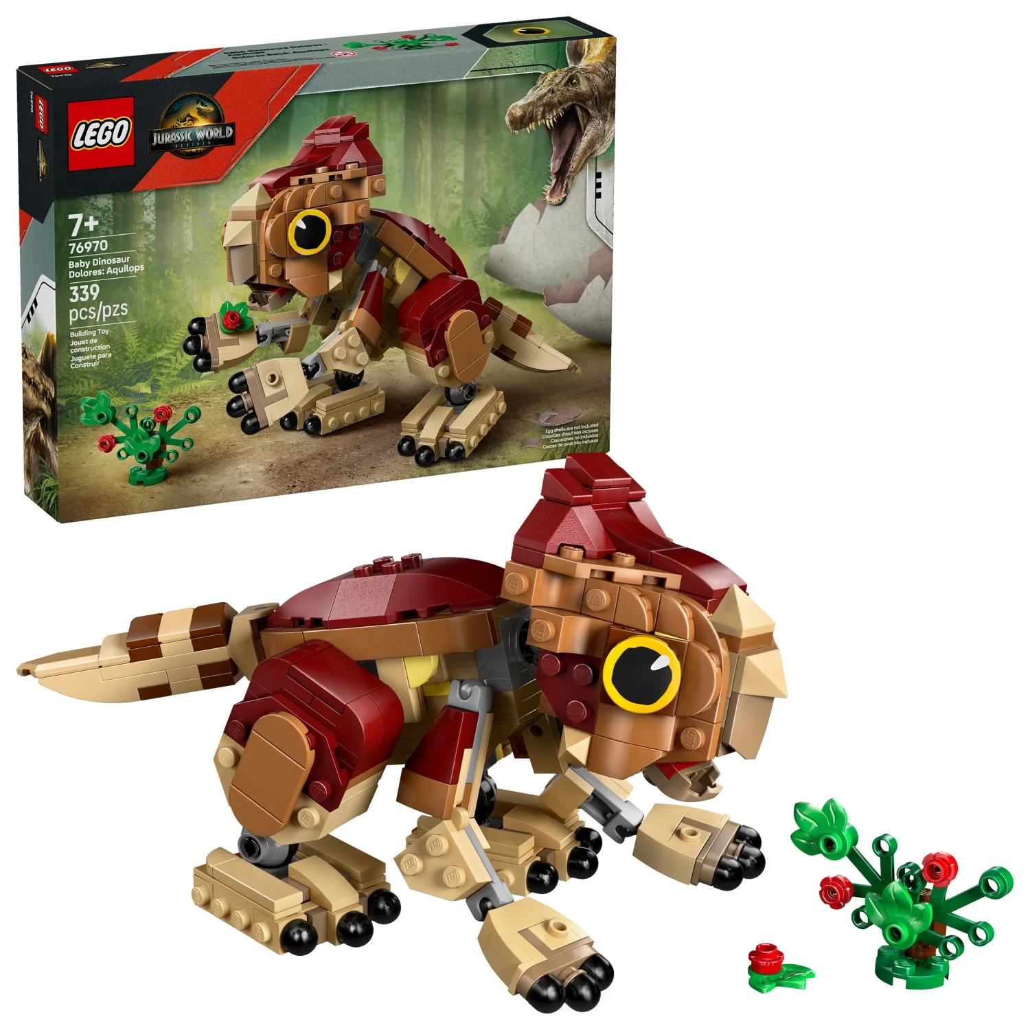 LEGO Jurassic World Baby Dinosaur Dolores: Aquilops Kids Toy - Educational and Learning Toy for G... | Walmart (US)