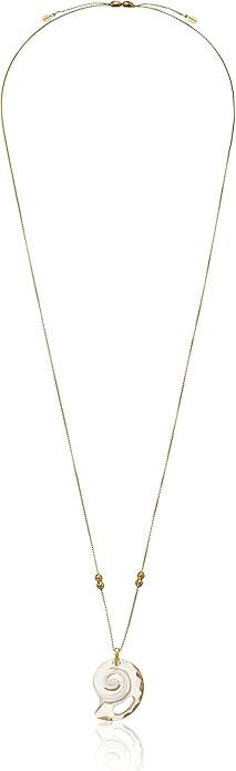 Alex and Ani Crystal Infusion Pull Chain, Nautilus, Kelp Green Pendant Necklace | Amazon (US)