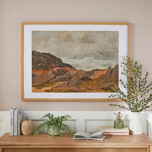 Essentials Natural Box Photo Frame | Dunelm (migrated)