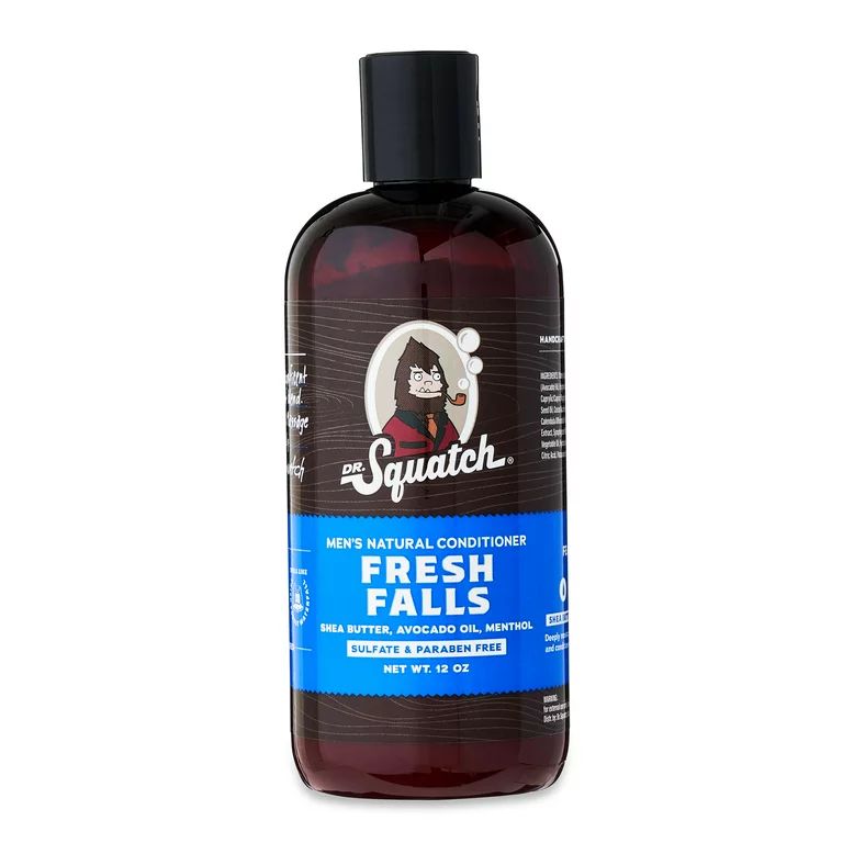 Dr. Squatch Natural Conditioner for All Hair Types, Fresh Falls, 12 oz | Walmart (US)