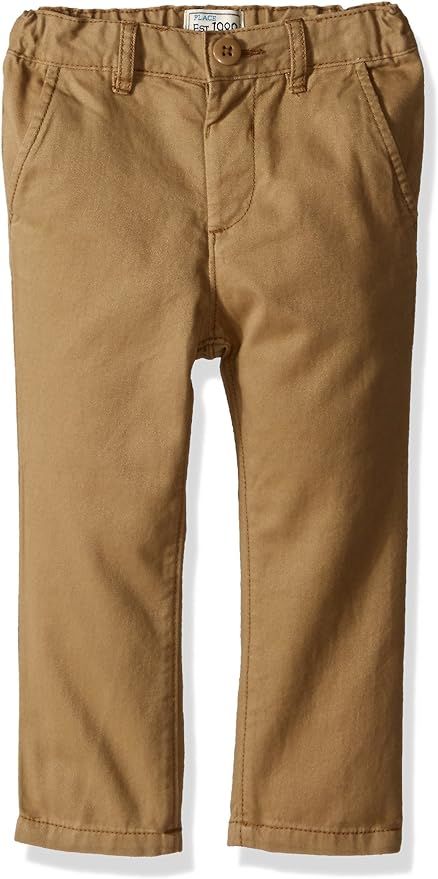 The Children's Place Boys' Baby and Toddler Uniform Skinny Chino Pants | Amazon (US)