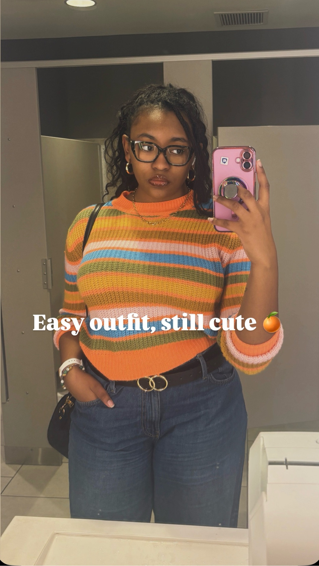Easy everyday outfit 🍊

A striped sweater + denim is one of those combos that always looks put together with minimal effort.

Linking this look 

5’9 
Sweater: Large
Jeans: 33 Tall

Tap to shop ✨

#LTKStyle #LTKFinds #CasualOutfit #EverydayStyle #DenimOutfits

#LTKMidsize #LTKootd