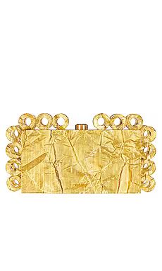 Cult Gaia Harlow Clutch in Gold from Revolve.com | Revolve Clothing (Global)