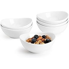 Sweese 4 Inch Porcelain Small 4 oz Bowls for Sauce | Charcuterie | Dipping | Snack | Condiment | ... | Amazon (US)