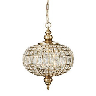 Lucille Faceted Crystal Pendant | Ballard Designs, Inc.