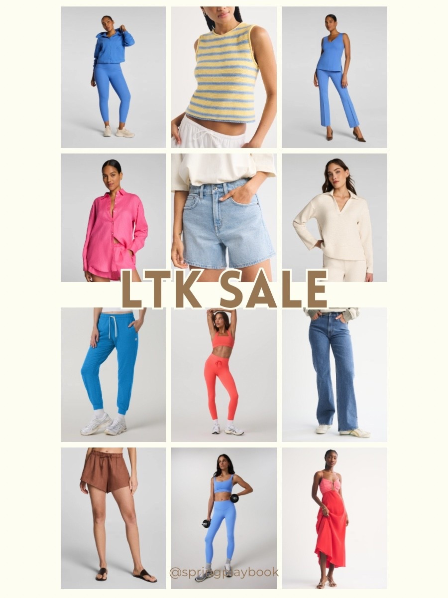 LTK SALE:
Abercrombie
Spanx
Vuori

Copy the code and paste at checkout  

#LTKmomlife #LTKSpringSale #LTKActive