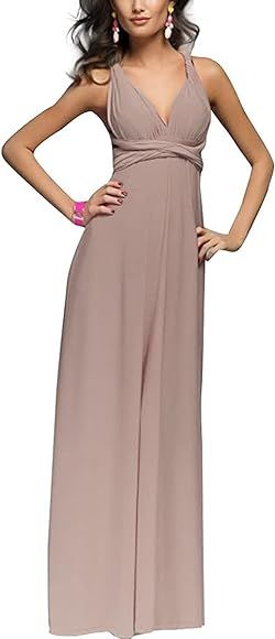 IBTOM CASTLE Womens Transformer/Wrap Infinity Dresses Maxi Cocktail Gown Long Dress | Amazon (CA)