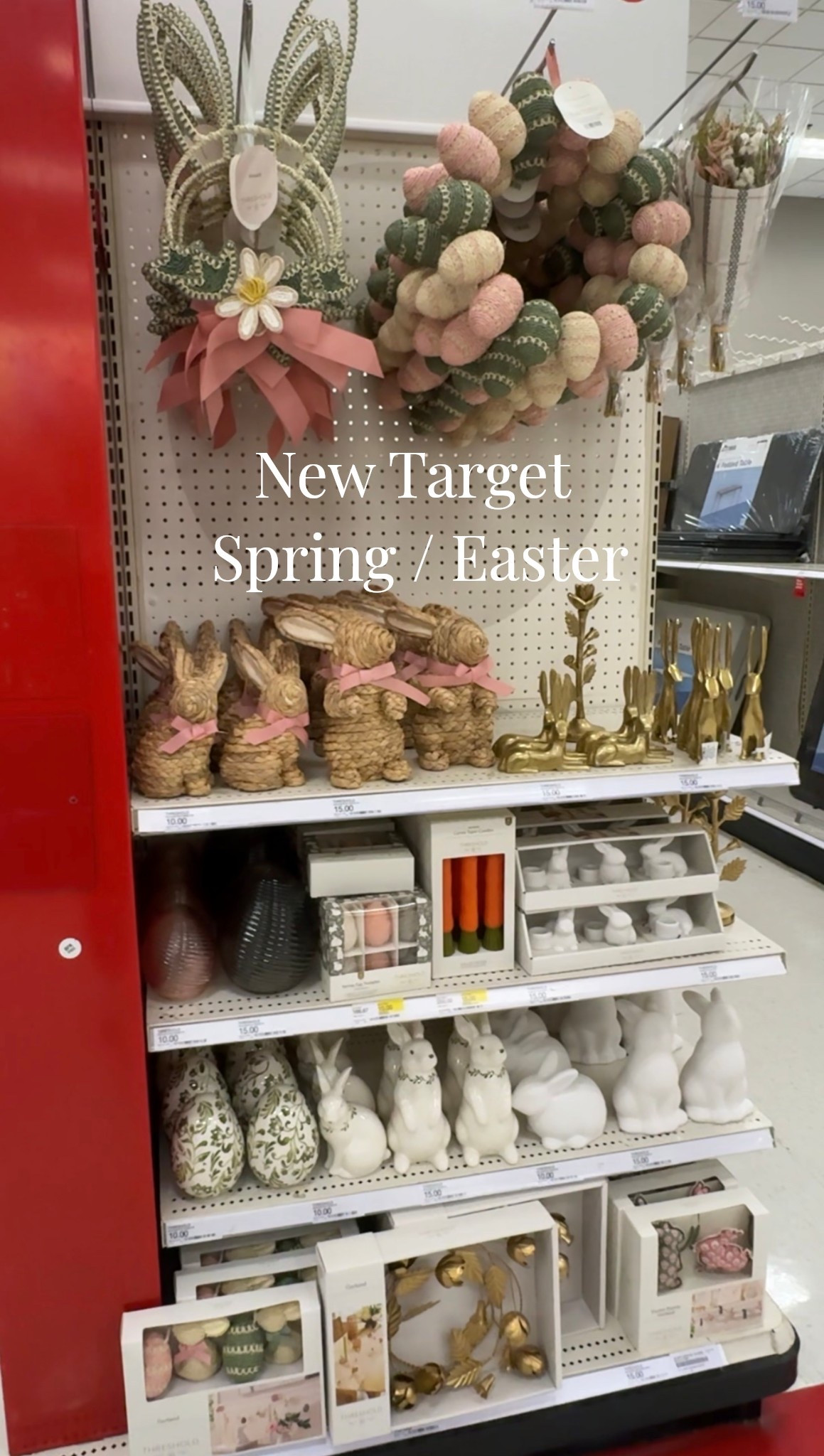 Target’s spring edit is actually so chic this year. The white ceramic and gold bunnies are giving high-end, designer vibes — but under $20.

#easter #spring #decor #target @Target #bunnies #springtablescape #easterdecor #eastertable #stoneware #napkinrings #servingplatter #bunnydecor #hostessing #springhosting #diningdecor

#LTKOver40 #LTKSeasonal #LTKHome