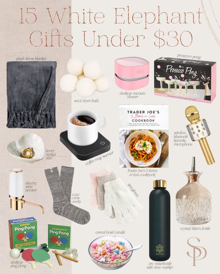 15 white elephant gifts under $30

#LTKGiftGuide