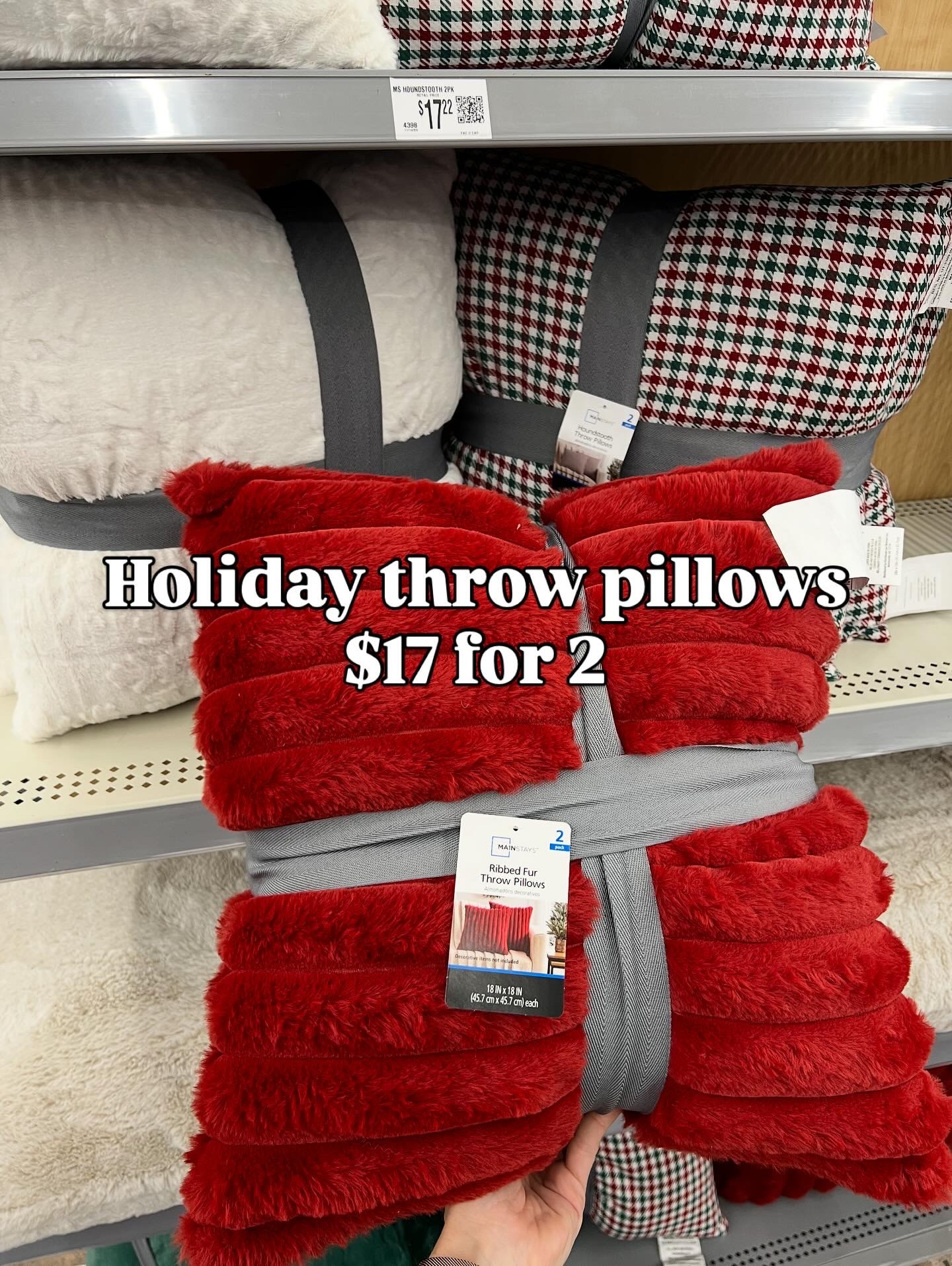Walmart holiday throw pillows! 

#LTKGiftGuide #LTKFindsUnder50 #LTKHoliday