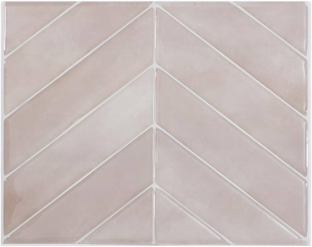 SMART TILES Peel and Stick Backsplash - 5 Sheets of 11.43" x 8.38" - 3D Adhesive Peel and Stick T... | Amazon (US)