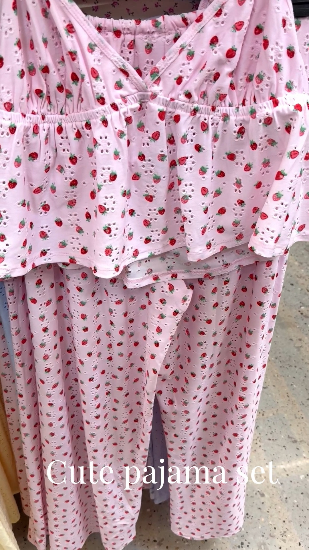 Obsessed with this cute & girly PJ set 💕✨ so comfy, lightweight, and perfect for sleepovers, lounging, or cozy nights in! Such a fun pick for teens, college girls, and anyone who loves a soft feminine pajama look. Great gift idea too!

#ltkstyle #ltkfinds #ltkhome #pajamaset #cutepajamas #girlystyle #loungewearset #sleepwearstyle #cozyoutfit 
#cutecore #girlyvibes
Affordable, comfy, and adorable  definitely one of those sets you’ll reach for again and again. cute pajamas
girly pajama set
teen pajamas
college girl essentials
cute lounge set
matching pajama set
soft sleepwear
spring pajamas
summer pajamas