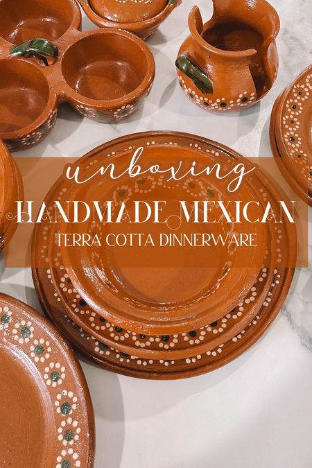 When we moved I knew I wanted to add lots of my culture into my home and these handmade terracotta (clay) dishes were perfect! 😍 I had been searching for months and when my parents went to Mexico I sent them pictures and found exactly what I wanted. 🧡 I found some on Etsy in case y’all are looking for some, they are linked on my LTK — Do you guys have anything special in your home? Let me know down below 🫶🏼 

#LTKstyletip #LTKFind #LTKhome