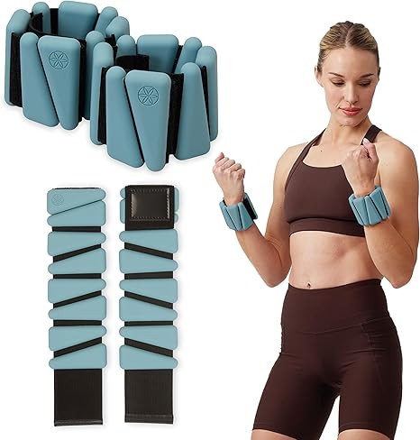 Gaiam Wrist and Ankle Weights, Wearable Bracelet to Strengthen, Tone & Sculpt, Adjustable Ankle W... | Amazon (US)