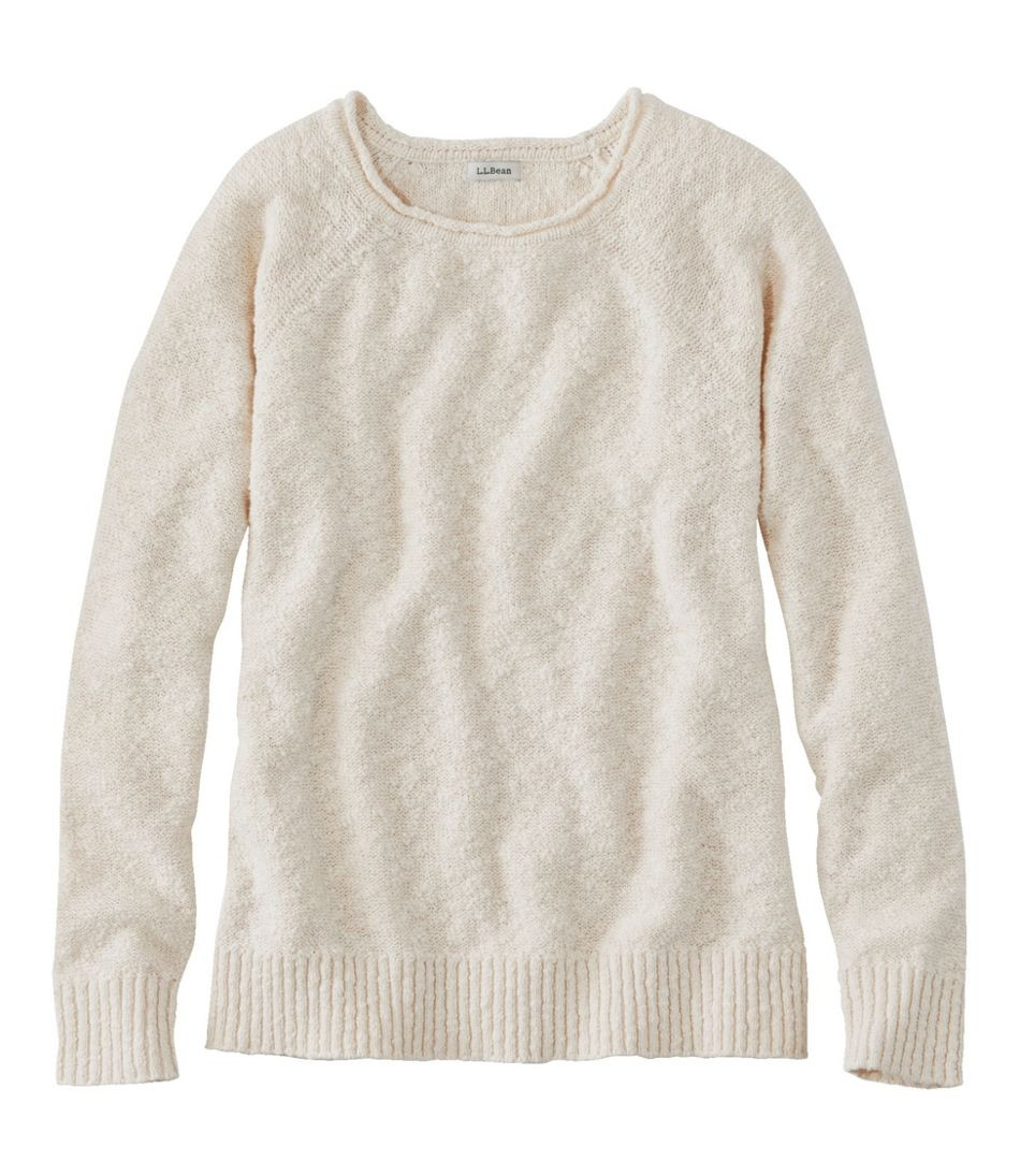 Women's Midweight Cotton Slub Rollneck Pullover | Sweaters at L.L.Bean | L.L. Bean