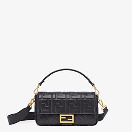 Black leather bag - BAGUETTE | Fendi | Fendi Online Store | Fendi