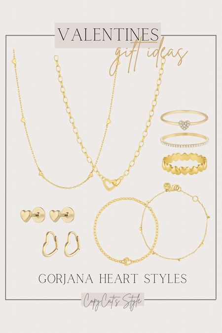 Gorjana jewelry valentines gift ideas. So many beautiful heart styles to choose from. 
Heart bracelet, heart ring, heart necklace 

#LTKSeasonal #LTKfindsunder50 #LTKstyletip