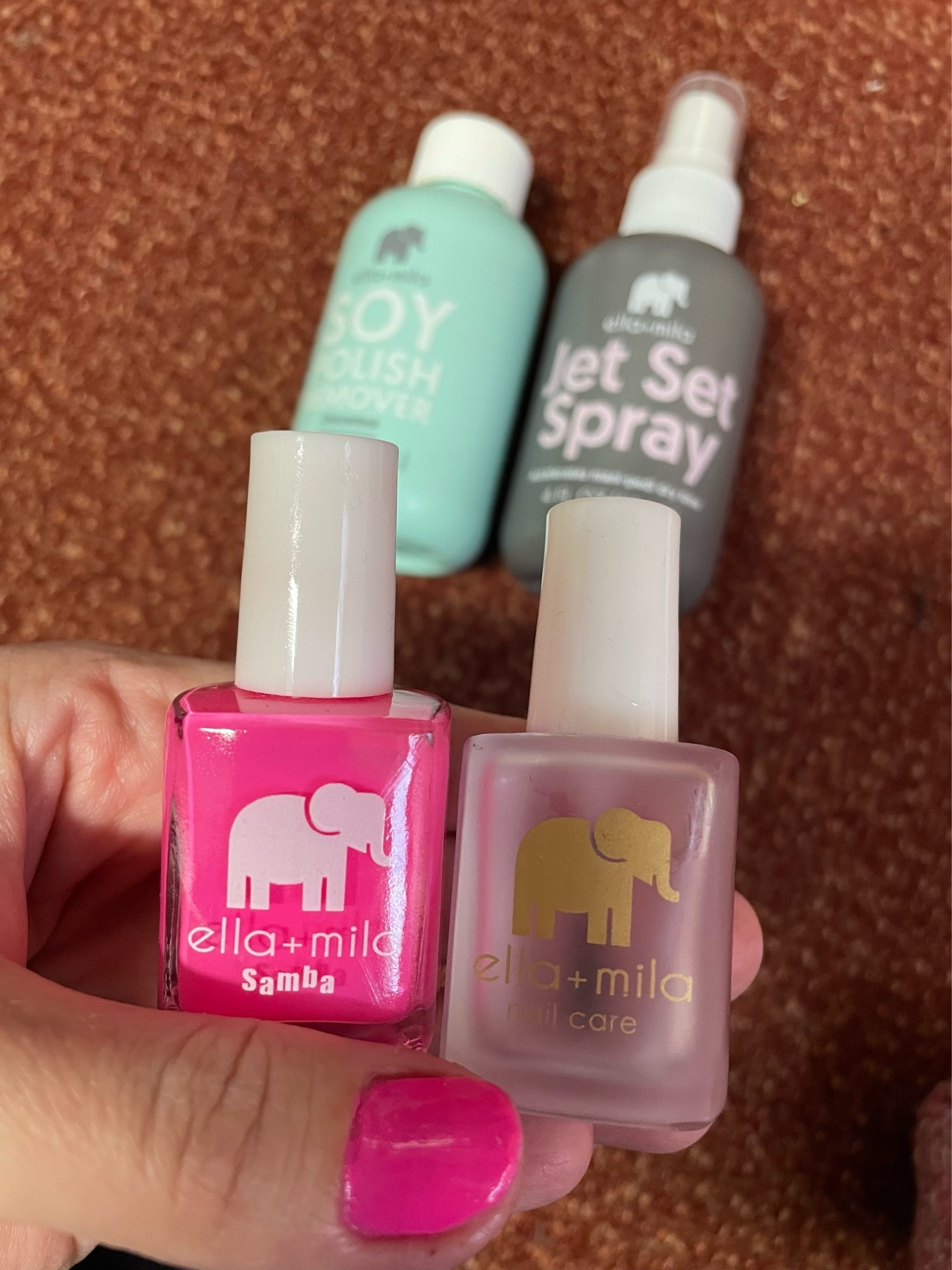 Manicure essentials!
Nail polish, top coat, polish remover, and jet set spray!

#LTKselfcare #LTKMothersDay #LTKBeauty