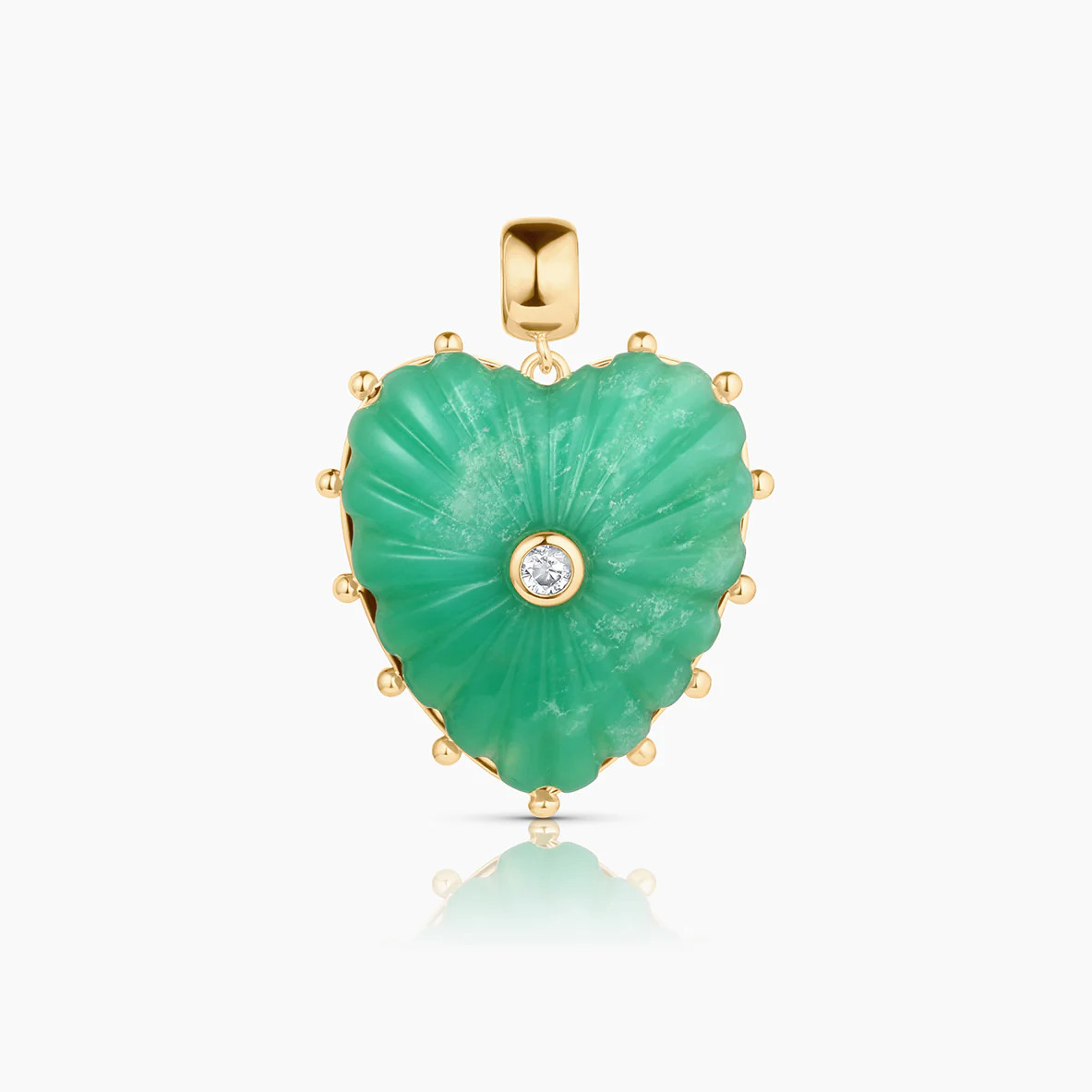 Malene Chrysoprase Bail | THATCH