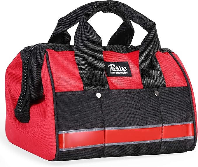 Thrive Roadside Emergency Car Kit (104 Pieces) - Car Emergency Kit with Jumper Cables + First Aid... | Amazon (US)