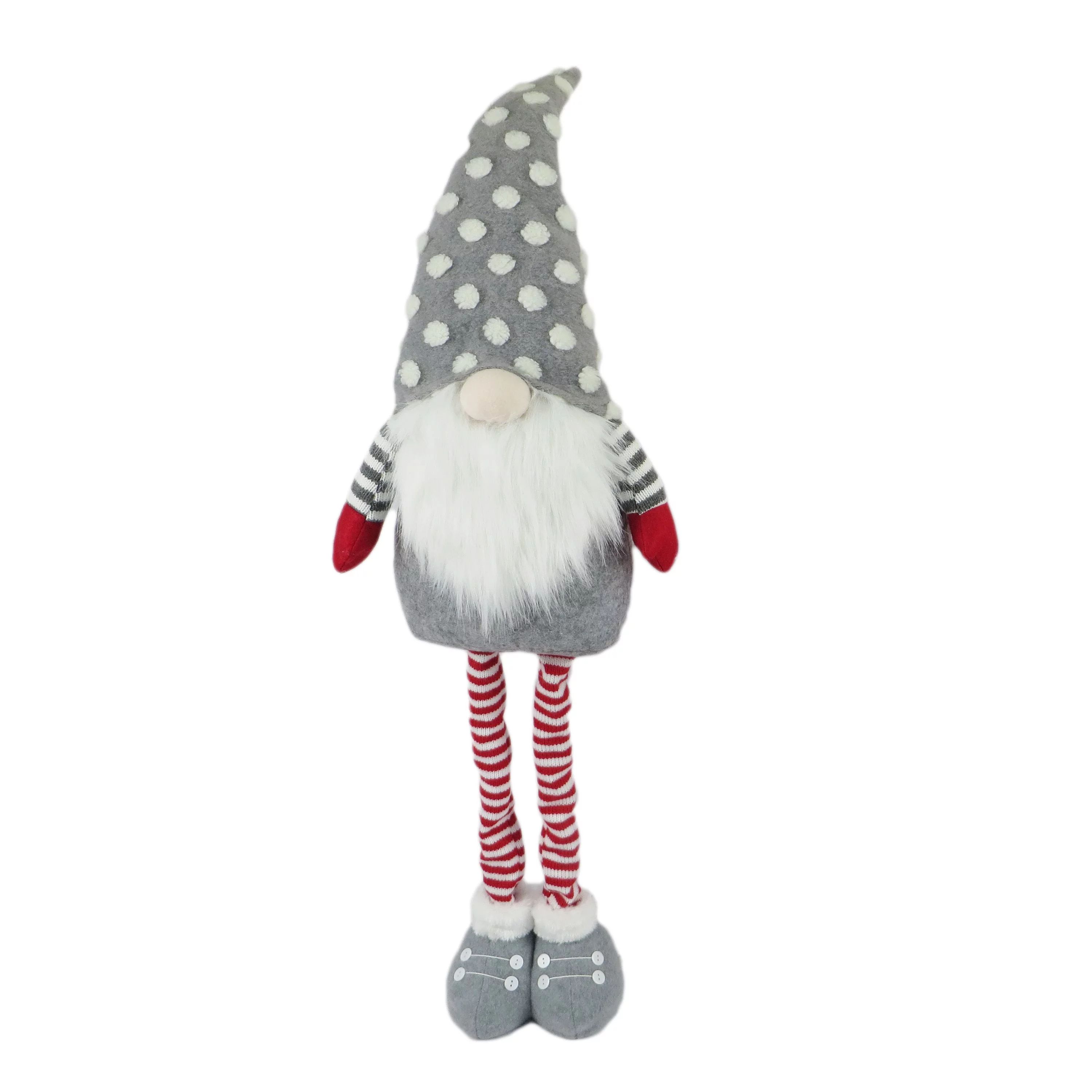 Holiday Time Polyester Red Extendable Gnome Decor - Walmart.com | Walmart (US)