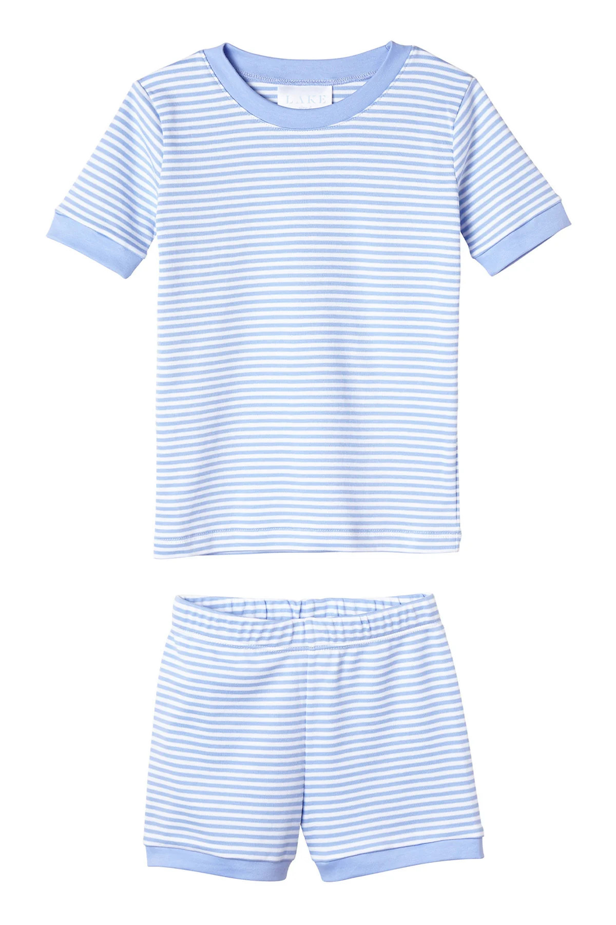 Kids Shorts Set in Hydrangea | Lake Pajamas