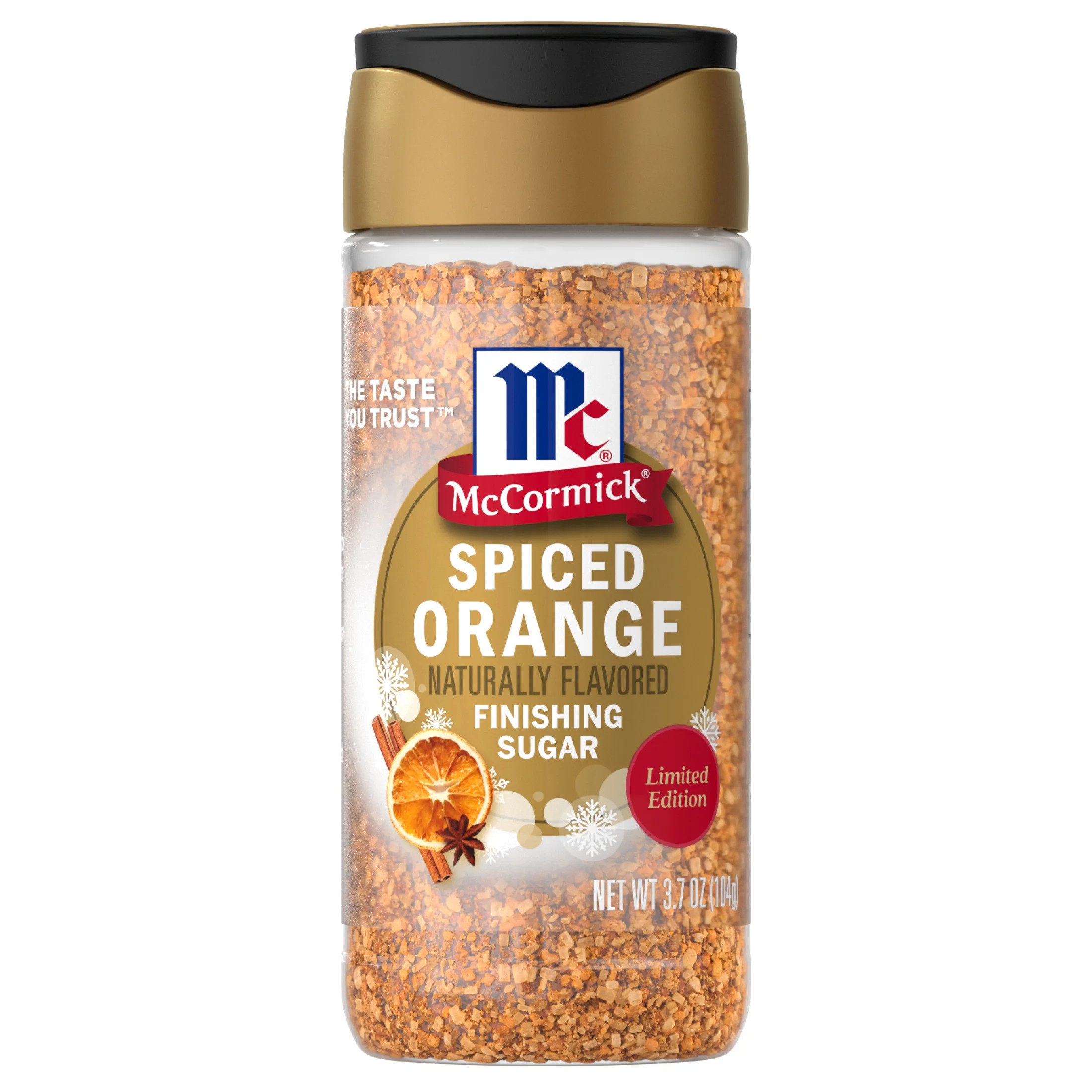 McCormick Spiced Orange Finishing Sugar, 3.7 oz Bottle | Walmart (US)